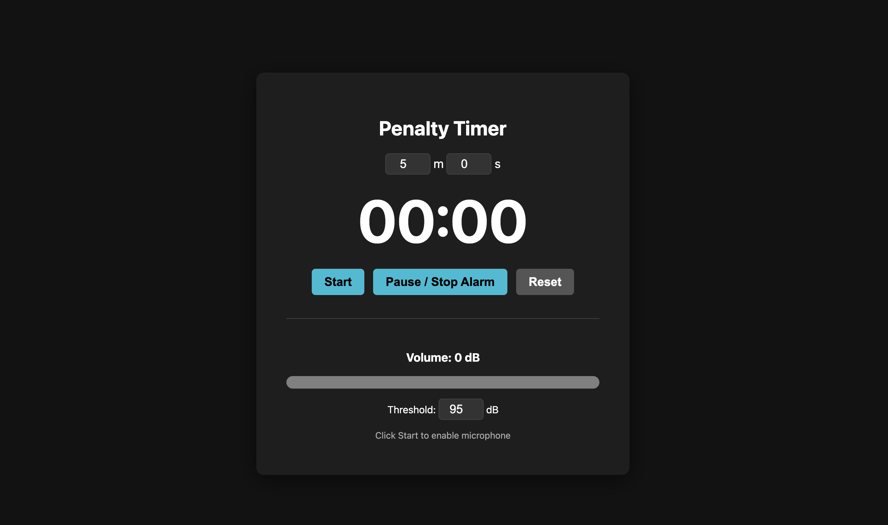 Screenshot of AI Studio with the Quiet Time app